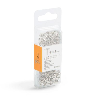 Pripínací klinček HANDY 04808 6x13mm 80ks