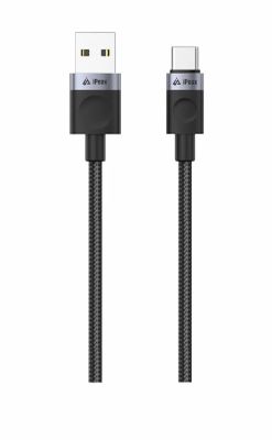 Kábel iPEAX 90010103 USB/USB-C 1 m čierny