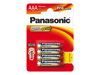 Baterie AAA(LR03) alkalická PANASONIC Pro Power 4BP