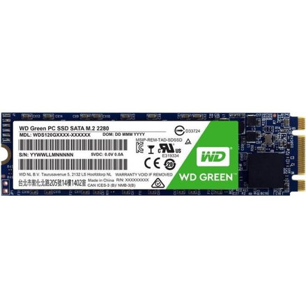 WD SSD Green 480GB/M.2 2280/M.2 SATA/NAND