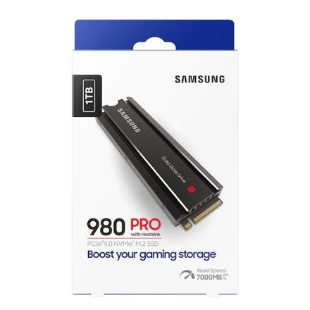 SAMSUNG SSD 980 PRO 1TB/M.2 2280/M.2 NVMe + chlad