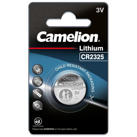 CAMELION CR2325, Lítiová batéria, 3.0V 190 mAh 1ks