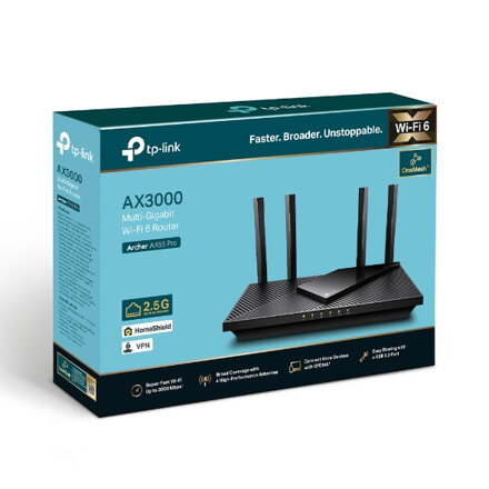 TP-Link Archer AX55 Pro, AX3000 Wi-Fi 6 Router