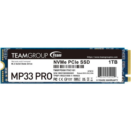 TEAM GROUP MP33 PRO, SSD 1TB/M.2 2280/M.2 NVMe