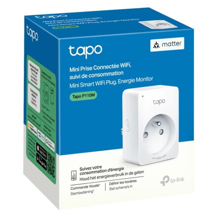 TP-link Tapo P110M, Mini Smart Wi-Fi zásuvka FR