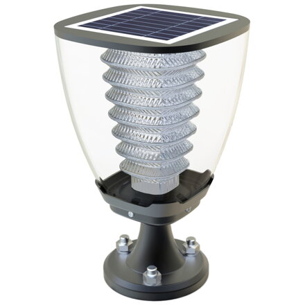 POWER NEED PEARL, Záhradná solárna lampa, 27cm