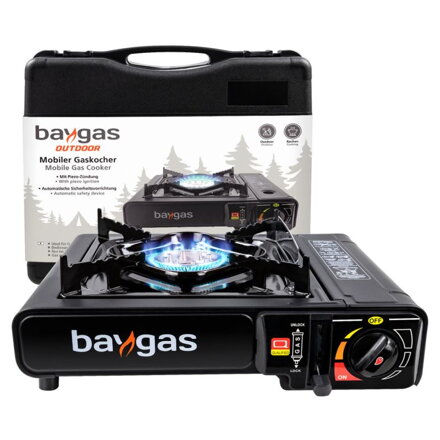 BAYGAS Turistický plynový varič pre 227g kartuše