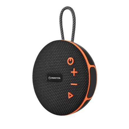 MANTA SPK02GO, Bluetooth reproduktor, blk