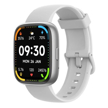 MAXCOM EW06 EcoWatch6, Smart hodinky, strieborné