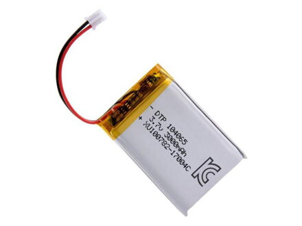 Batéria nabíjacia LiPo 3,7V/3000mAh 104065 Hadex