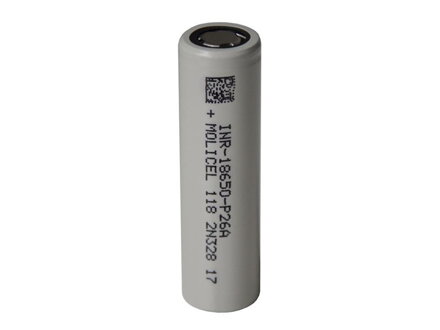 Batéria nabíjacia Li-Ion INR18650-P26A 2600mAh 35A Molicel