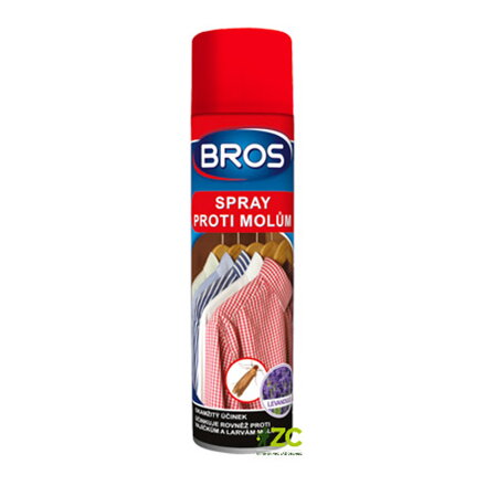 Sprej proti šatňovým moľom BROS 150 ml