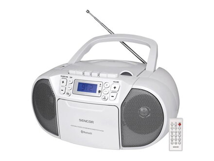 Rádio s CD / USB / BT / KAZE SENCOR SPT 3907 W