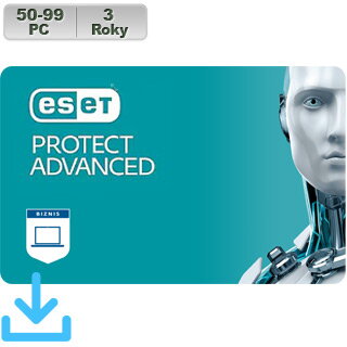 ESET PROTECT Advanced 50-99PC na 3r