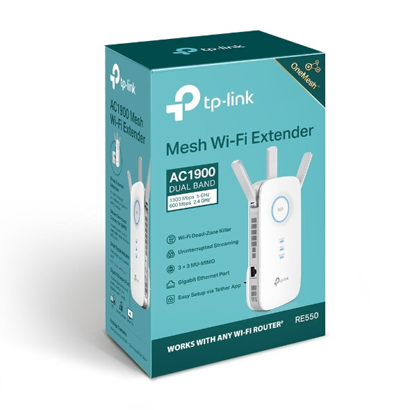 TP-Link RE550 AC1900 Dual Band Extender