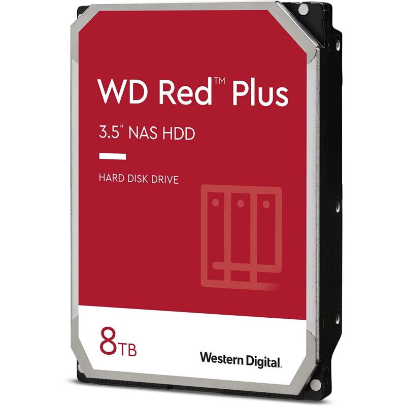 WD RED Plus 8TB/3,5"/256MB/26mm