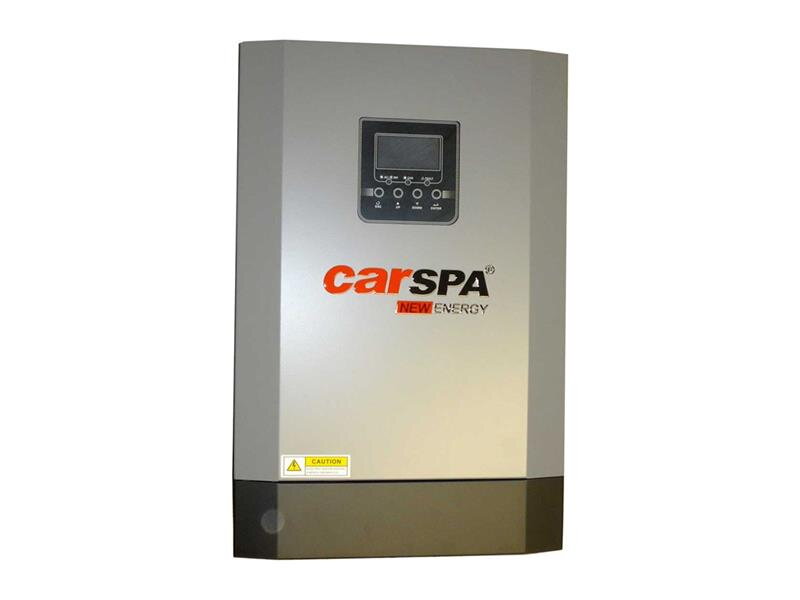 Menič napätia hybridný CARSPA MKS5.5K, DC/AC 48V/5500W, regulátor MPPT