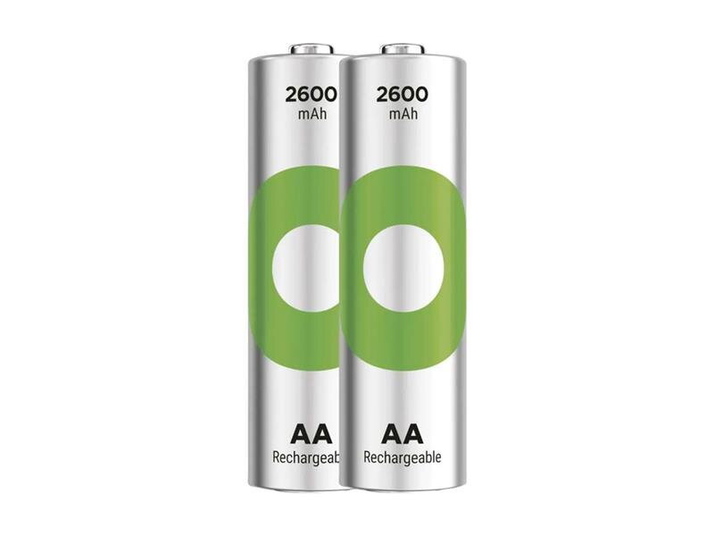 Batérie AA (R6) nabíjacie 1,2V/2600mAh GP Recyko 2ks