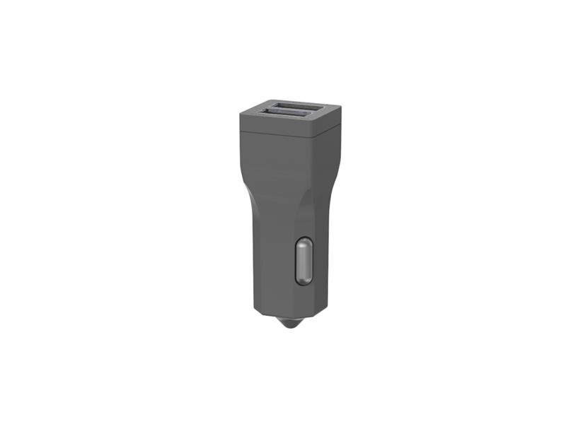 Autoadaptér CAR CHARGER 2x USB 3400 mAh SILVER